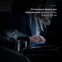 Попільничка Baseus Premium Car Ashtray Black  - фото № 4