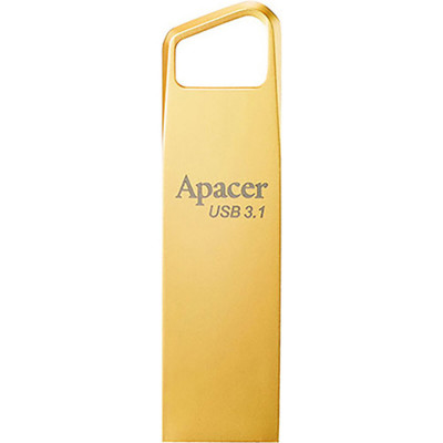 Flash Apacer USB 3.1 AH15C 16Gb Metal gold - зображення 2