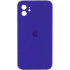 Чохол для смартфона Silicone Full Case AA Camera Protect for Apple iPhone 11 кругл 22,Dark Purple