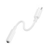 Перехідник BOROFONE BV22 Lemon digital audio conversion cable Type-C to 3.5 White (7068)- № 3
