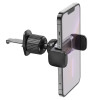 Тримач для мобільного HOCO CA110 pull clip air outlet car holder Black Metal Gray (6931474767189) - зображення 2