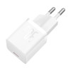 Мережевий зарядний пристрій Baseus GaN5 Fast Charger(mini) 1C 30W EU Moon White(With: Baseus Dynamic 3 Series Fast Charging Data Cable Type-C to Type- (Moon-White)- № 6