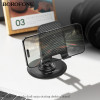 Тримач для телефона BOROFONE BH128 Admirado dual-axis rotating desktop stand Black (7073)- № 8