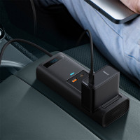 Автомобільний інвертор Baseus In-car Inverter 150W (220V CN/EU) Black (Цвет Черный) - фото № 7