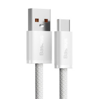 Кабель Baseus Dynamic Series Fast Charging Data Cable USB to Type-C 100W 1m White (Колір Білий) - фото № 3