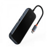 USB-хаб Baseus AcmeJoy 5-Port Type-C HUB Adapter（Type-C to HDMI*1+USB3.0*2+USB2.0*1+Type-C PD&Data *1）Dark Gray (Темно-серый)- № 6