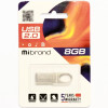 Flash Mibrand USB 2.0 Irbis 8Gb Silver (MI2.0/IR8U3S) - зображення 2