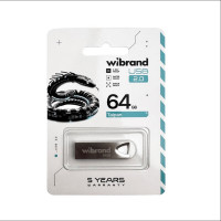 Флеш-накопичувач Wibrand USB 2.0 Taipan 64Gb Silver (Цвет Silver) - фото № 2