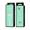 Кабель BOROFONE BX17 3-in-1 Enjoy charging cable for iP+Micro+Type-C White (7068)- № 5