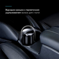 Попільничка Baseus Premium Car Ashtray Black  - фото № 5