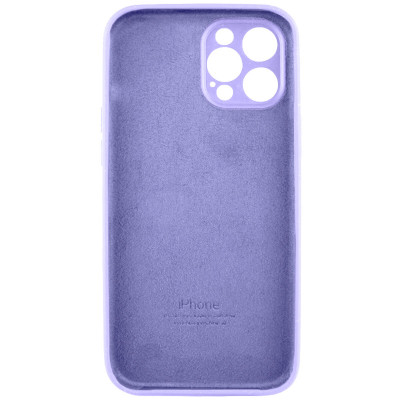 Чохол для смартфона Silicone Full Case AA Camera Protect for Apple iPhone 11 Pro Max кругл 26,Elegant Purple - изображение 2