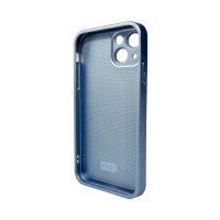 Чохол для смартфона AG Glass Matt Frame Color Logo for Apple iPhone 12 Sierra Blue (Цвет Sierra Blue) - фото № 2