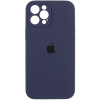 Чохол для смартфона Silicone Full Case AA Camera Protect for Apple iPhone 11 Pro кругл 7,Dark Blue