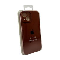 Чохол для смартфона Silicone Full Case AA Camera Protect for Apple iPhone 15 42,Saddle Brown
