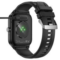 Зарядний пристрій для смарт-годинників Y26/Y27 Smart sports watch charging cable Black (Цвет 7073) - фото № 5