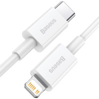 Кабель Baseus Superior Series Fast Charging Data Cable Type-C to iP PD 20W 1.5m White (Цвет White) - фото № 3