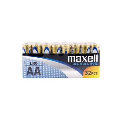Батарейка MAXELL LR6 32 PACK SHRINK 32шт (M-790261.04.CN) - зображення 1