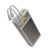 Зовнішній акумулятор HOCO J104A Discovery edition 22.5W fully compatible power bank with cable(20000mAh) Gray (Gray)- № 4