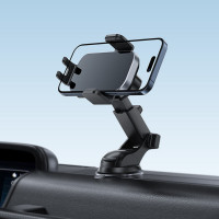 Автотримач для телефона з БЗП ACEFAST D53 wireless charging car holder with electric clamp for dashboard Black (Цвет Black) - фото № 7