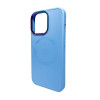 Чохол для смартфона AG Glass Sapphire MagSafe Logo for Apple iPhone 15 Sierra Blue (AGSappiP15Sierra)