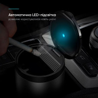 Попільничка Baseus Premium Car Ashtray Black  - фото № 7