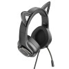 Навушники HOCO W107 Cute cat luminous cat ear gaming headphones Elf Cat (Elf Cat)- № 4