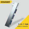 Хаб Essager Fengyang 3 in 1 Splitter  grey (EHBC03-FY0G-P) (EHBC03-FY0G-P) - зображення 2