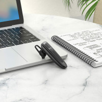 Bluetooth гарнітура HOCO E60 Brightness business BT headset Black (Цвет Black) - фото № 5
