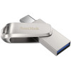 Flash SanDisk USB 3.1 Ultra Dual Luxe Type-C 128Gb (150 Mb/s) - изображение 3