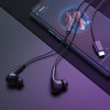 Навушники BOROFONE BM80 Pro Elegant Type-C wire-controlled digital earphones with microphone Black (BM80PCB) - изображение 5