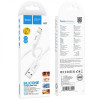 Кабель HOCO X87 Magic silicone charging data cable for iP White (Білий)- № 5