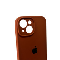 Чохол для смартфона Silicone Full Case AA Camera Protect for Apple iPhone 15 42,Saddle Brown (Цвет Saddle-Brown) - фото № 5