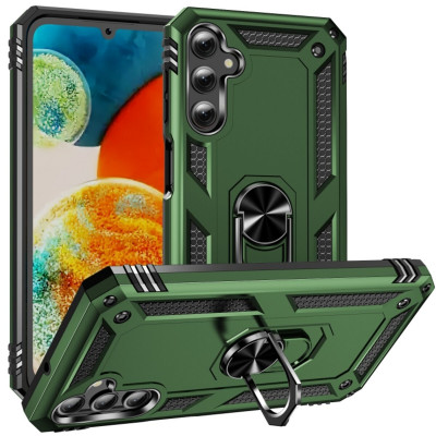 Чохол для смартфона Cosmic Robot Ring for Samsung Galaxy A24 4G Army Green - изображение 1