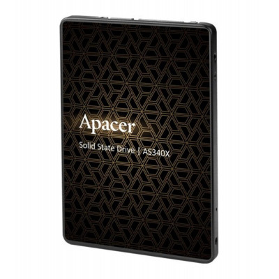 Твердотельный накопитель Apacer AS340X 960 ГБ 2,5 дюйма 7 мм SATAIII 3D NAND Чтение/запись: 550/520 МБ/с (AP960GAS340XC-1) - изображение 2