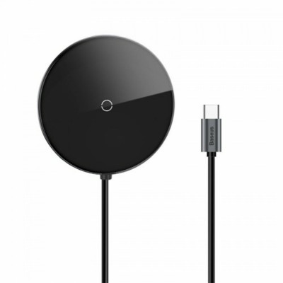 USB-Hub Baseus Circular Mirror Wireless Charger intelligent HD HUB Dark gray - изображение 1