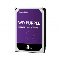 HDD Western Digital 3.5" Purple 8TB 256MB, 7200 RPM, SATA 6 Gb/s