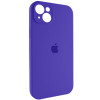 Чохол для смартфона Silicone Full Case AA Camera Protect for Apple iPhone 15 22,Dark Purple (FullAAi15-22) - изображение 2