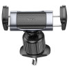 Тримач для мобільного HOCO CA110 pull clip air outlet car holder Black Metal Gray (6931474767189) - зображення 3