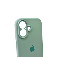 Чохол для смартфона Silicone Full Case AA Camera Protect for Apple iPhone 16 13,Turquoise (Цвет Turquoise) - фото № 5