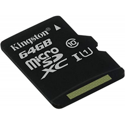microSDXC (UHS-1) Kingston Canvas Select 64Gb class 10  (R-80MB/s) - изображение 1