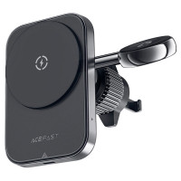 Автотримач для телефона з БЗП ACEFAST D18 in-car 2-in-1 magnetic wireless charging holder Black (Цвет Черный) - фото № 3