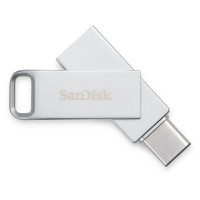 Флеш-накопичувач SanDisk USB 3.1 Ultra Dual Luxe Type-C 64Gb (150 Mb/s) (Колір Серый), Атикул k14083 |  купить на VILKI.NET - фото № 1