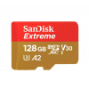 Карта пам'яті microSDXC (UHS-1 U3) SanDisk Extreme For Action Cams and Drones A2 128Gb class 10 V30 (R190MB/s,W90MB/s) (adapter) - № 2