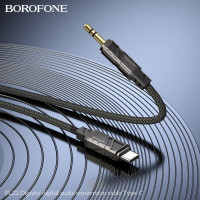 Перехідник BOROFONE BL22 Dignity digital audio conversion cable Type-C Black (Колір 7073) - фото № 7
