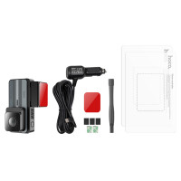 Відеореєстратор HOCO DV11 driving recorder 2K display GPS Silvery Gray (Цвет Silvery Gray) - фото № 7