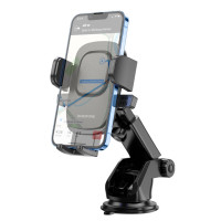 Автотримач для телефона BOROFONE BH60 Dainty center console car holder Black (Колір Черный) - фото № 4