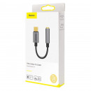 Кабель-перехiдник Baseus Type-C Male to 3.5mm Female Adapter L54 Deep Grey