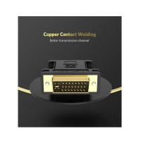Перехідник UGREEN DVI (24+5) Male to VGA Female Converter (Black)(UGR-20122) (Цвет Black) - фото № 3