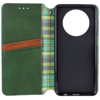 Чохол-книжка для смартфона Rubic Leather for Xiaomi Redmi A3 4G Green (Колір 30801) - фото № 2