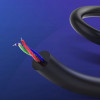 Кабель Vention 3.5mm Female to 2RCA Male Audio Cable 1.5M Black Metal Type (VAB-R01-B150) - зображення 4